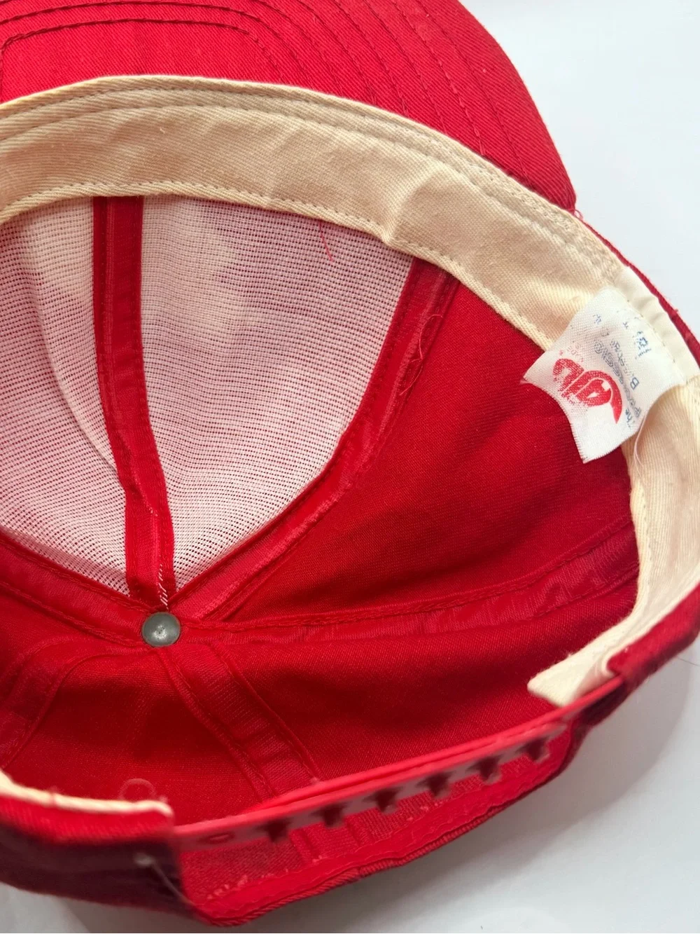 Vintage 90s AJD Cincinnati Reds Barry Larkin #11 Hat USA Made SnapBack MLB